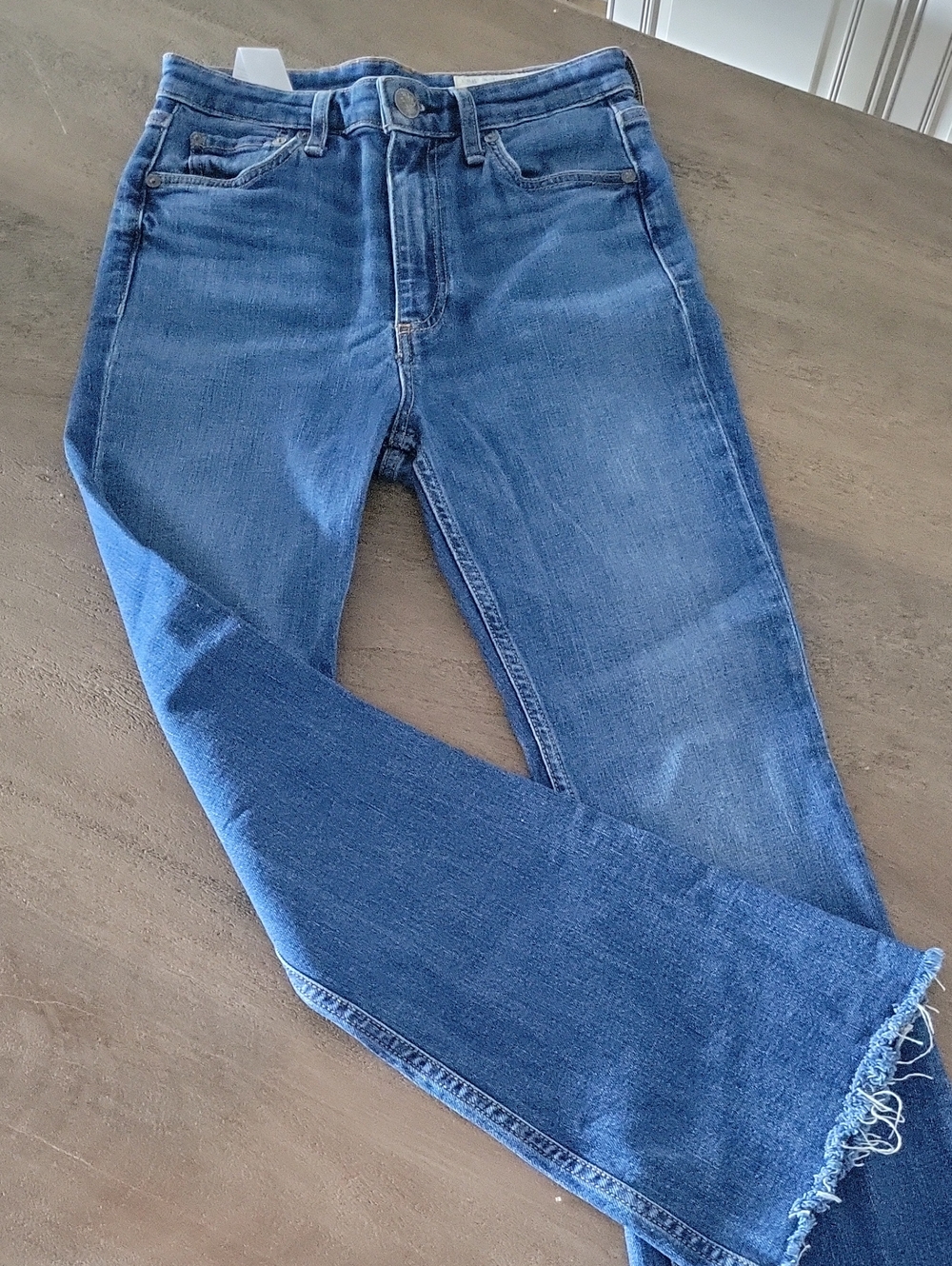 rag & bone Women’s Jeans with Raw Hem